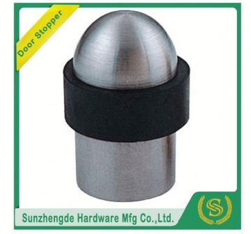 SZD SDH-011SS wall mounting 304stainless steel glass shower door rubber sliding automatic gate stopper