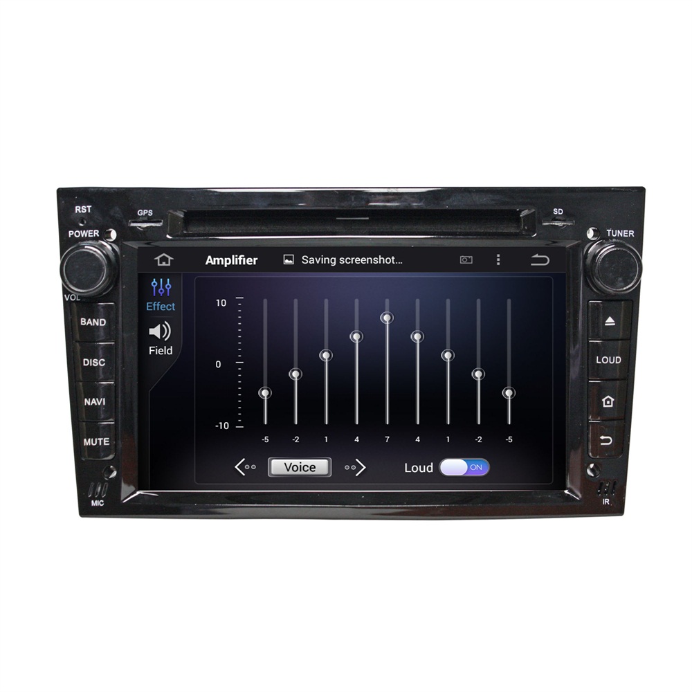 Black Opel VECTRA (2005-2008) car dvd player 