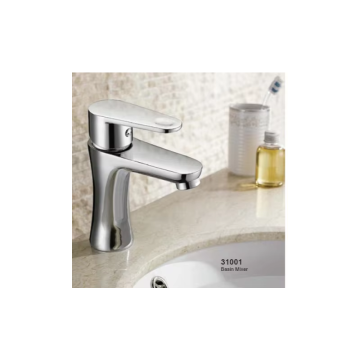 Desk Mount Single Lever Basin Faucet for Bathroom