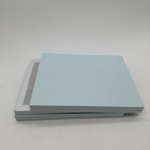 Silver Color Square Chocolate Paper Craft Box