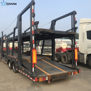 8 10 Cars Transport Semi Cars รถพ่วงไฮดรอลิก
