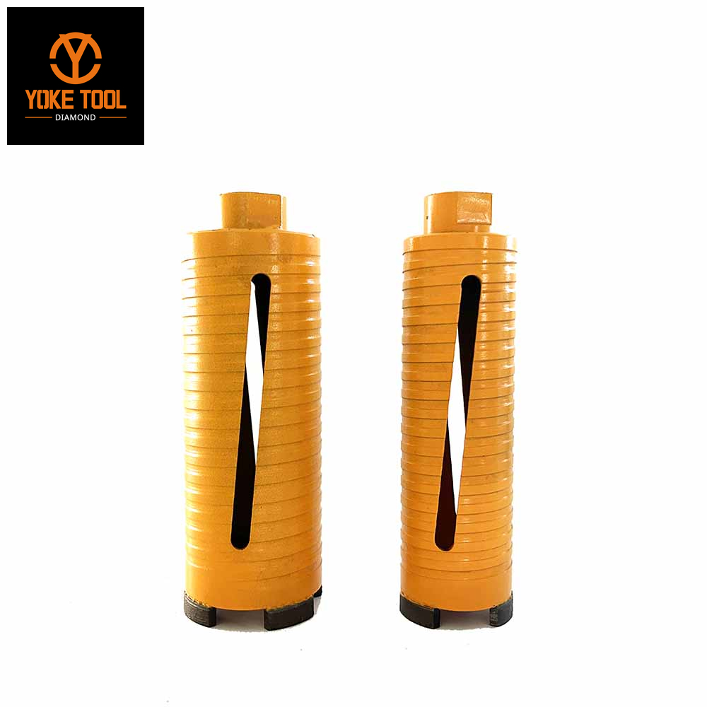 Piedra de azulejos de azulejos de granito seco núcleo de diamante 1/2BSP sin agua