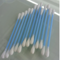 Pointed flat plastic cotton swab