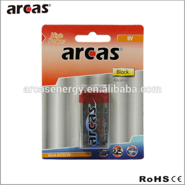 9v 6LR61 alkaline battery