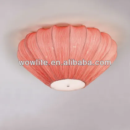 Orange red marine cloth ceiling lighting X1087-6