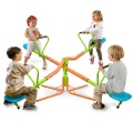 Children Playground Seesaw 360 Degree Swivel Children Playground Seesaw Indoor Outdoor Factory