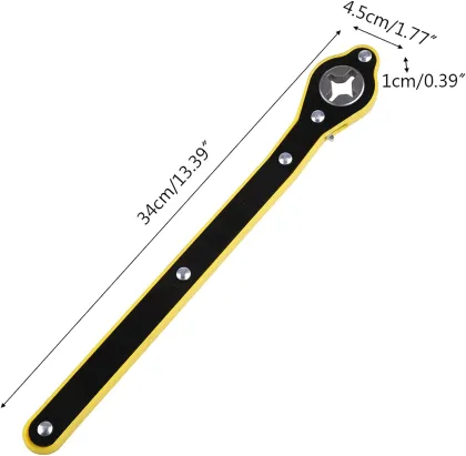 Auto Labor-Saving Tire Repair Kit: Wrench and Jack Tool