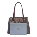 Famous Brand Female Cowhide Leather Shoulder Tote Bag