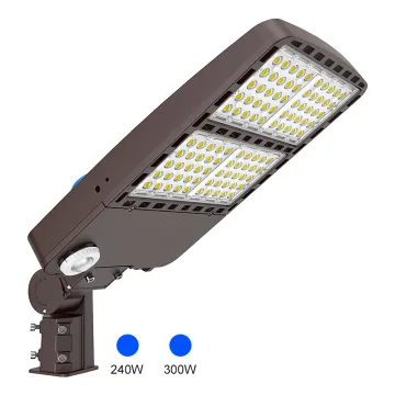 300w led light for shoe box ip66 parking lot light