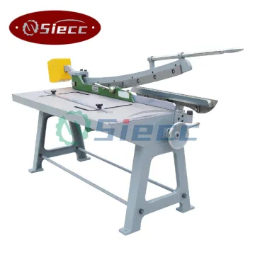 Hand Guillotine Shearing Machine for Manual Sheet Metal Cutting