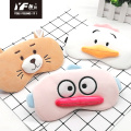 Custom cute cartoon cat PU pencil case