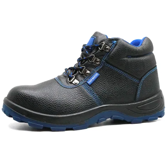 Waterproof anti static steel toe safety shoes