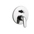 China sanitary bathroom wall mounted bathtub faucet concealed shower mixer