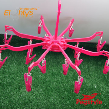 16pcs pegs new product plastic clothes hanger