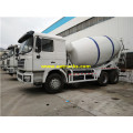 SHACMAN 10 Wheel 6000L Cement Truck Mixers