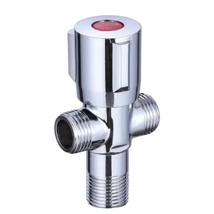 Brass Triangle Valve for Toilet Water Inlet, Bathroom Hardware Fitting