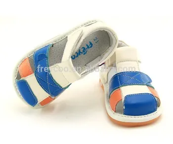 Freycoo New fashion boys Leather sandals PB-6171CR