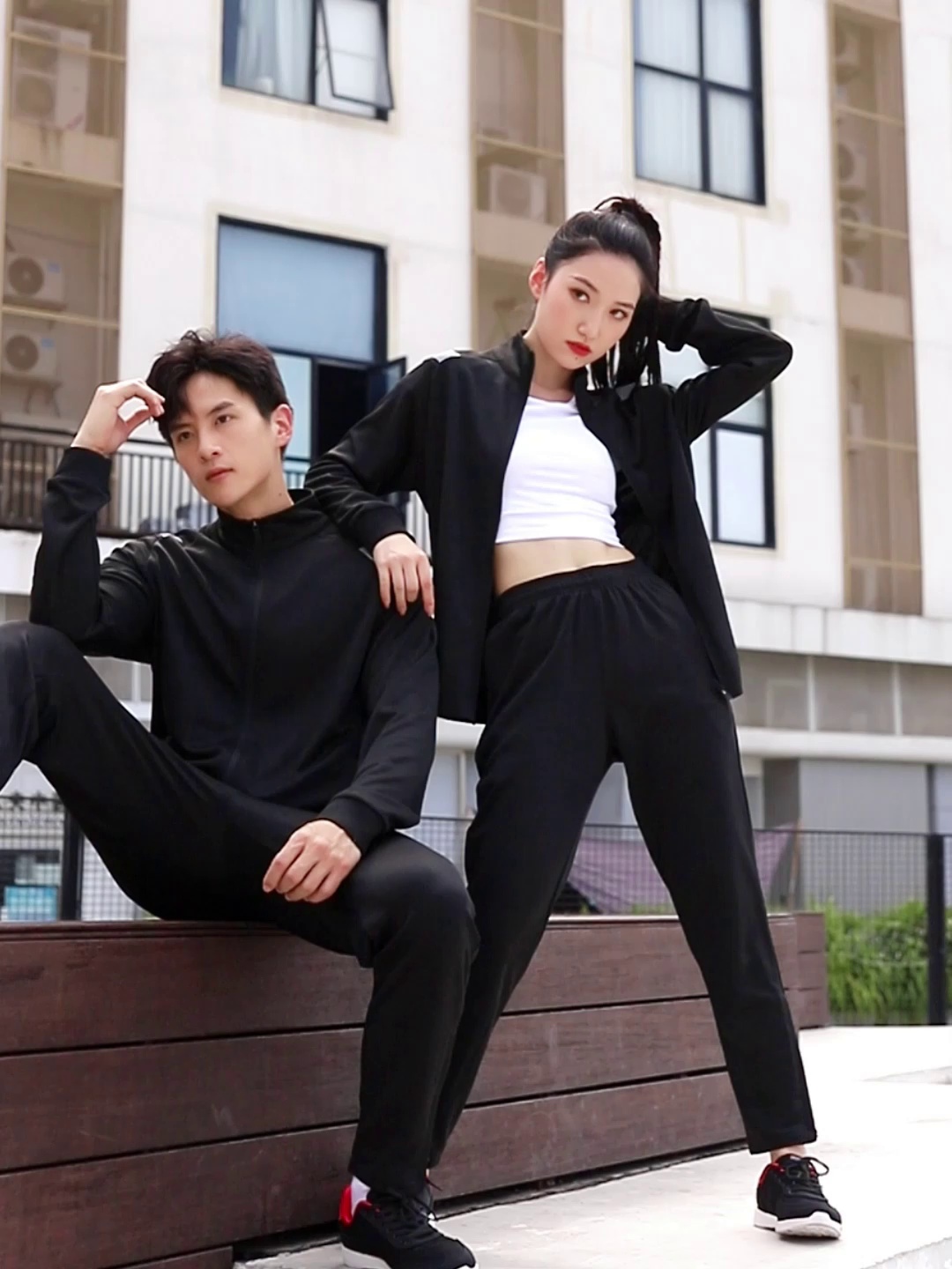 Men Quick-Dry Gym Workout Gear Breathable Tracksuit