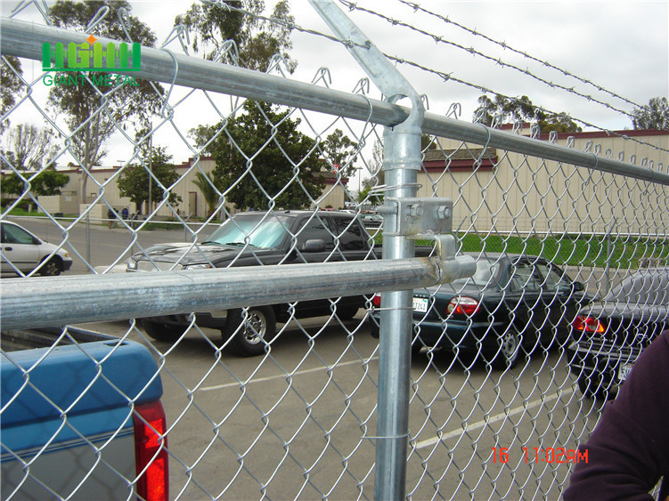Galvanized /PVC Coated chain link fence