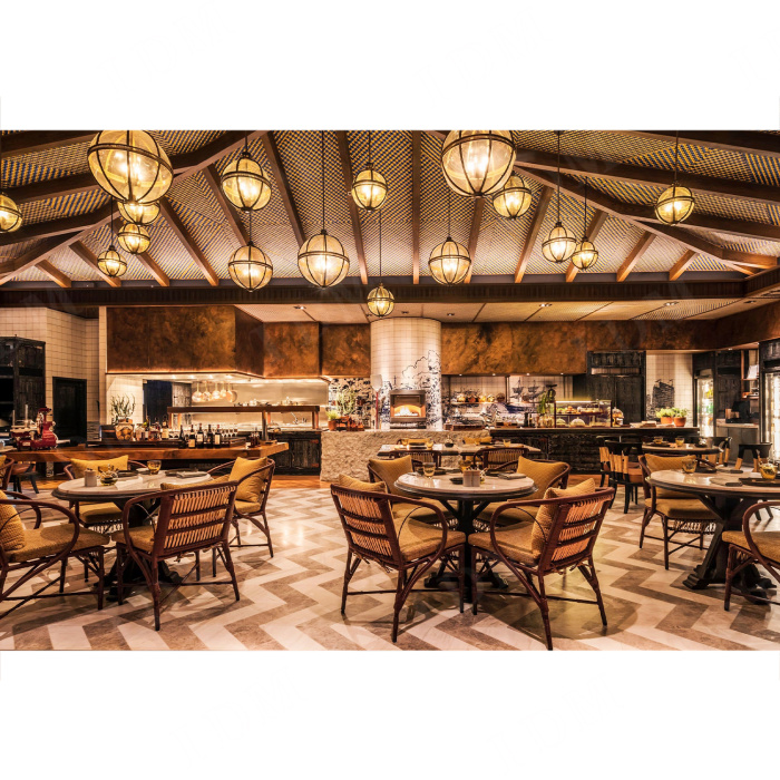 Fast Food Cafe Metal Coffee Table Restaurant Table