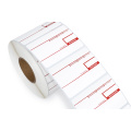 Free sample barcode sticker 58x40 58x60 thermal label