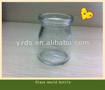 glass milk mould bottle