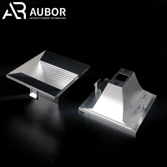 High Reflectivity Square Lamp Cup COB Reflector LED Lighting