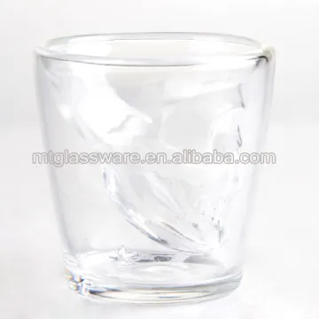 3oz borosillicate double wall tumbler skull shot glass
