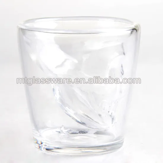 3oz borosillicate double wall tumbler skull shot glass