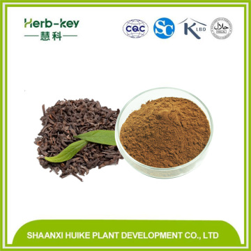 Puer Té Extracto 40% Yunnan Monómero de contenido bajo