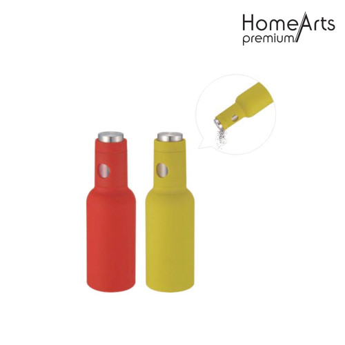 赤と黄色の電気塩ペッパーミル