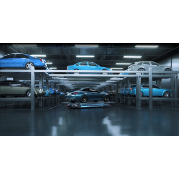 Sistema de robot de estacionamiento de placas