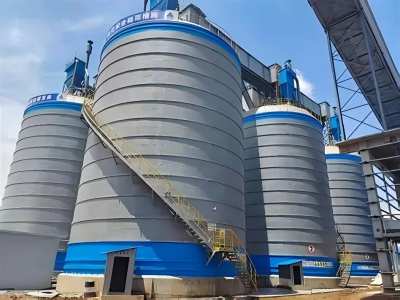 Cement Plant Fly Ash Silo