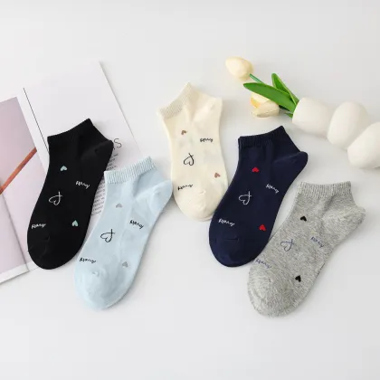 Simple Boat Socks for Women