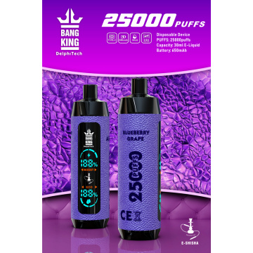 Bang King Shisha 25000 Puffs Harga Rendah