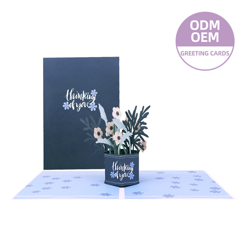 3D Flower Bouquet Pop Up Card