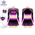 Custom girls cheer crop top and skirt