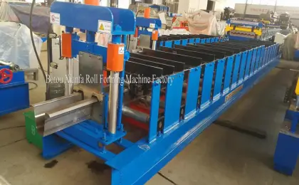 Metal Omega Sheet Roll Forming Machine