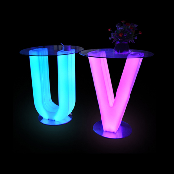 LED Illuminated Plastic Portable Tables: Enhancing Nightlife in Clubs and Parties