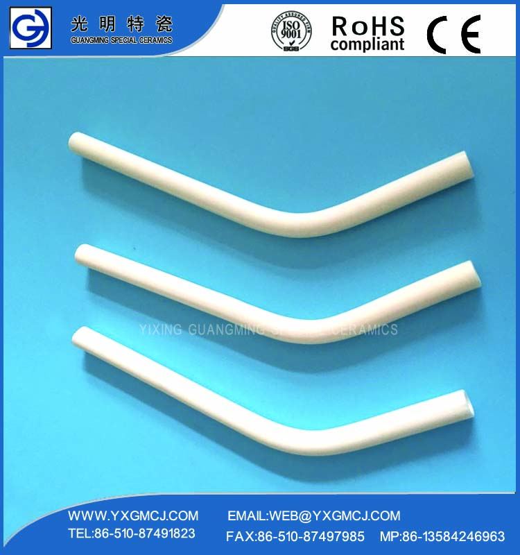 Customized Design Toughened High Purity Alumina Ceramic Tube