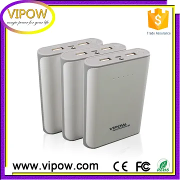 Long lasting high capacity power bank 10400mah for xiaomi