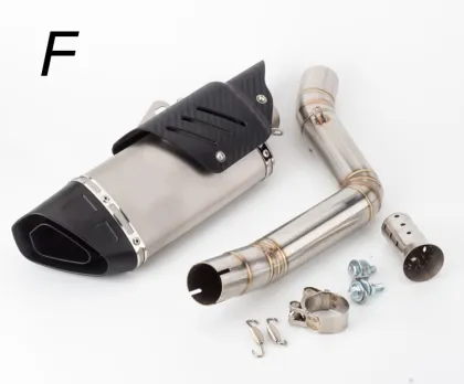 Motorcycle exhaust pipe suitable for TRK 502C big devil 502C modified mid-Link Pipe exhaust pipe