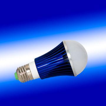 5W Bulb dimmable by switch-blue
