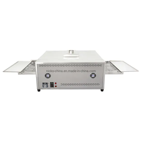 Electrical Conveyor Pizza Oven Commercial Industrial Electrical Cast Iron Round Equipment Machine