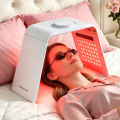 Mascarilla facial con terapia de luz roja LED Omeina para rejuvenecimiento de la piel
