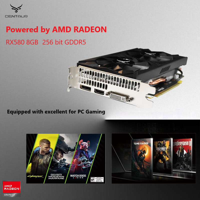 Centaur's Latest Amd Rx 580 8gb Graphics Card: A Powerful Radeon Gpu ...