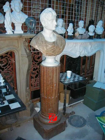 Roman head sculpture