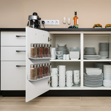 15 Inch Multi-Pack Wall-Mounted Acrylic Spice Rack