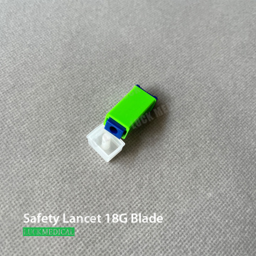 Безопасность крови Лансет Клинок Тип 18G