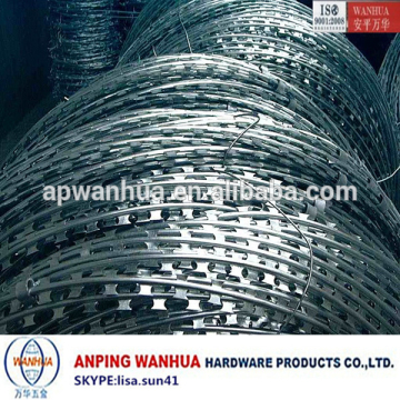 Anping Wanhua--Stainlesssteelrazorwiremesh factory price ISO9001 SGS